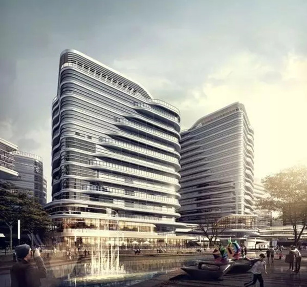 建筑效果圖表達的建筑藝術需要由鋁單板材料去體現(xiàn)