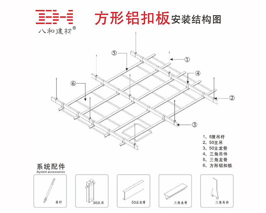 專業(yè)指導-方形鋁扣板吊頂施工工藝